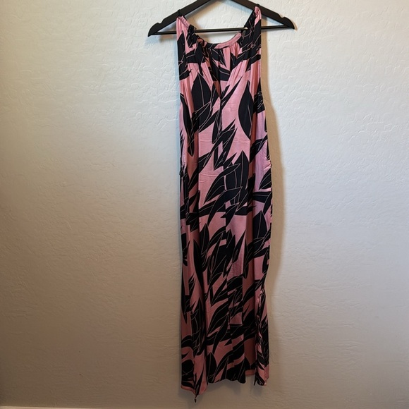 Ted Baker London LEAHLA Sour Cherry Halter Neck Dress Size Small - Picture 5 of 13